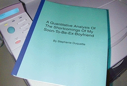 One of Duquette's many sharp-looking presentation materials.